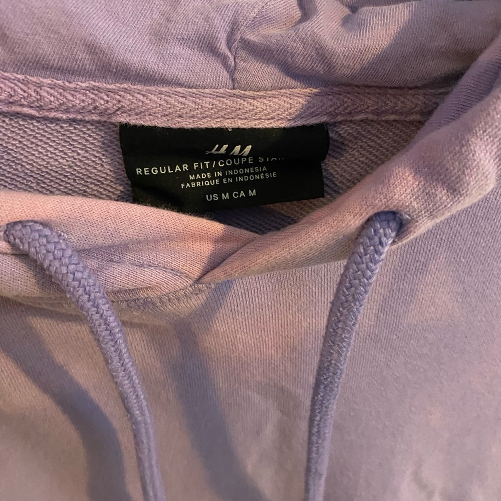 Lavender Bleached Hoodie